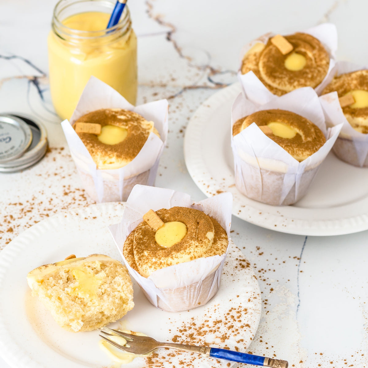 Milk Tart Cupckaes