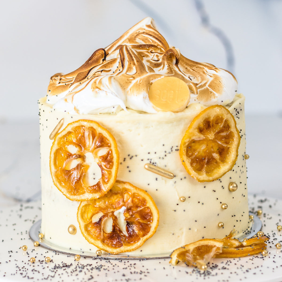 Lemon Poppy Cake - Soet Cakes