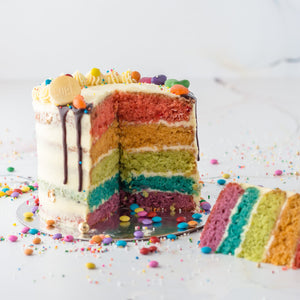 "New Kids Party"15cm Rainbow Cake